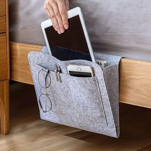 Felt bedside storage organizer - felt,