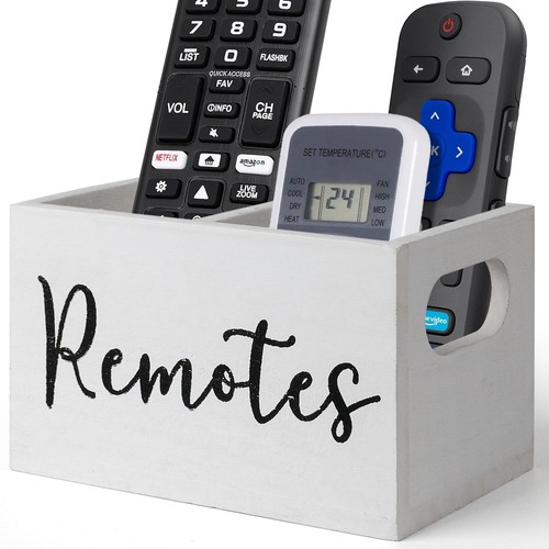 Remote control holder wooden - holder,,