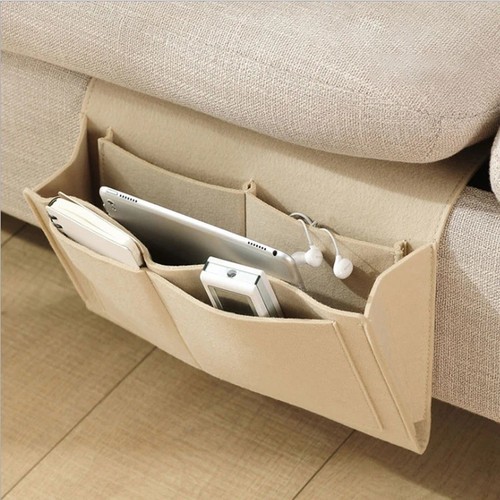 Felt bedside storage organizer - storage,