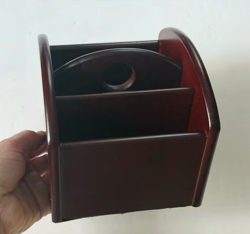 Mahogany desk organizer tv - organizer,,